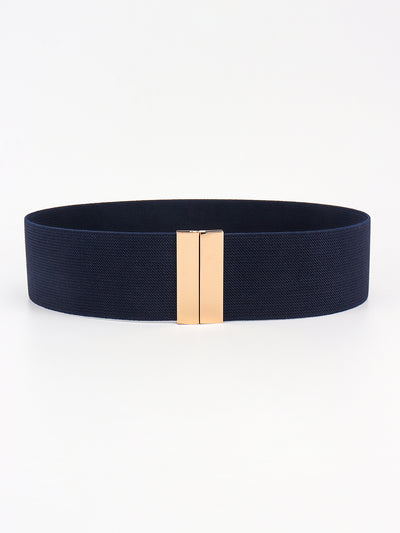 Alloy Buckle Elastic Belt