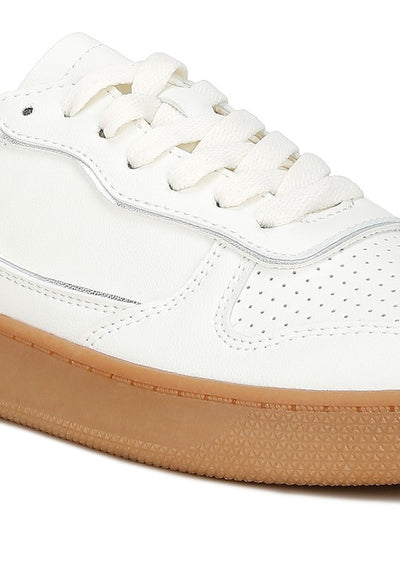 Kyniska Faux Leather Everyday Sneakers