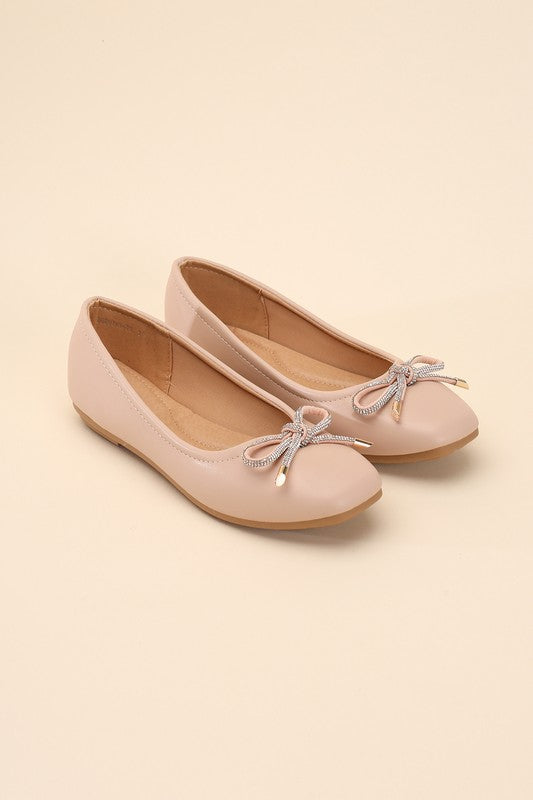 DOROTHY-77 Bow Ballet Flats