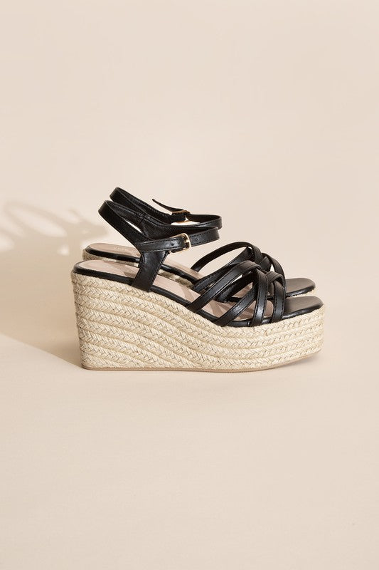 WEBSTER-3 Wedge Sandal Platform Heels